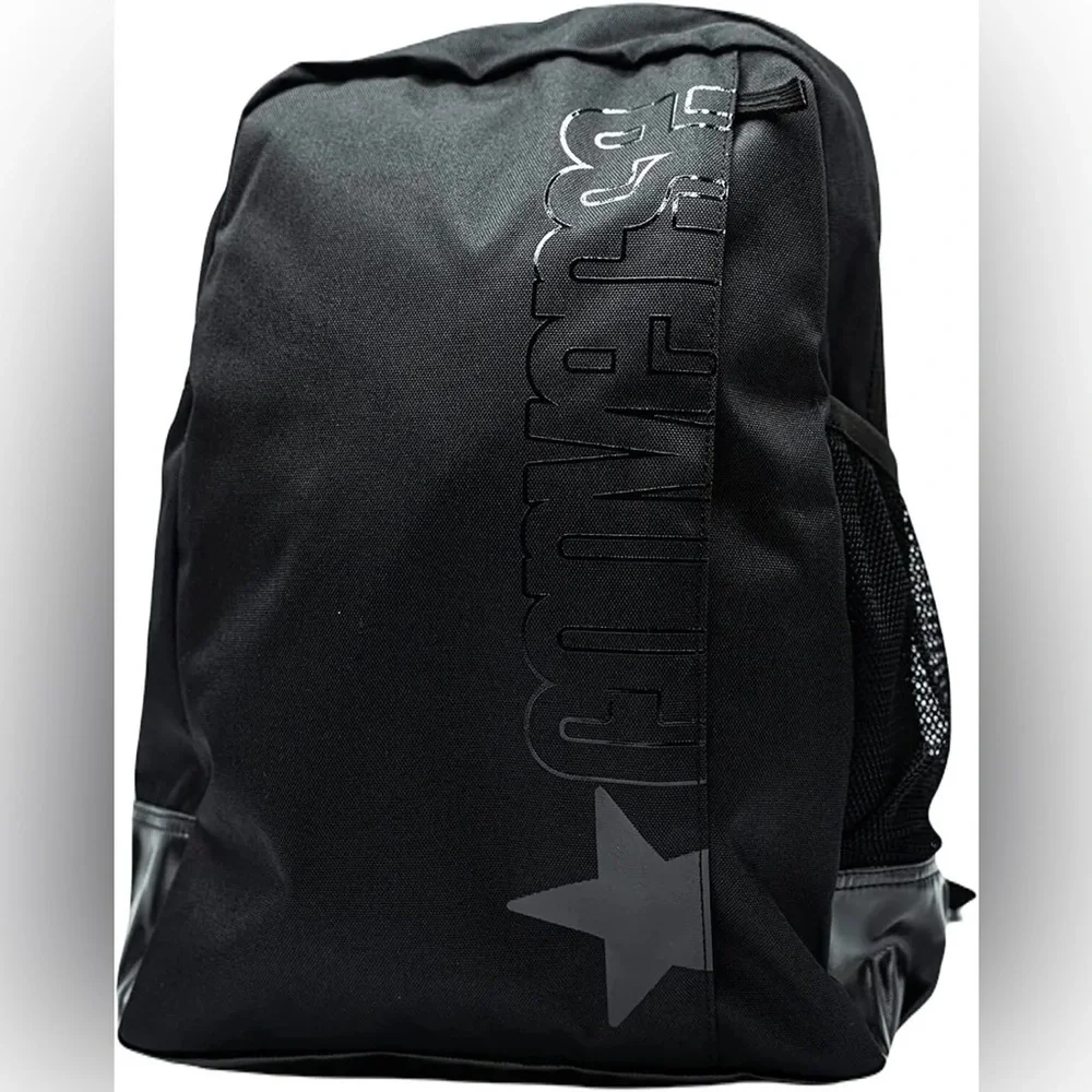 Converse Black‎ Speed 2 Unisex Black Polyester Backpack One Size | NEW/NWT!!🖤✔️